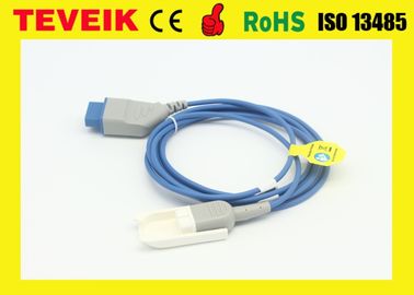 Factory Price of Medical Nihon Kohden JL-900P SpO2 Sensor Extension cable, 14pin to NK 9pin Spo2 adapter cable