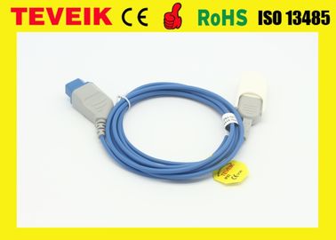 Factory Price of Medical Nihon Kohden JL-900P SpO2 Sensor Extension cable, 14pin to NK 9pin Spo2 adapter cable