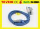 MS3-109069 Edan Compatible SpO2 Sensor, Readel 6pins Audlt Finger Clip Medical cable