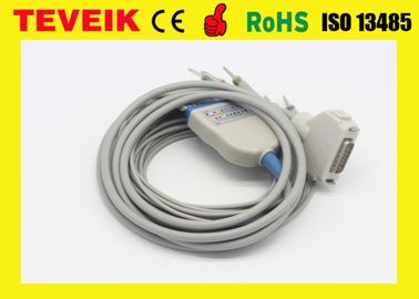 Teveik Factory Price Fukuda Denshi 10 leadwire DB 15pin ECG/EKG Cable For Cardimax FX-2111