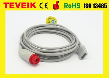 Factory Price of 78205A invasive blood pressure IBP cable, Round 12 Pin To Utah adapter for patient monitor