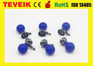 Multi-functional suction chest ecg electrode suction bulb with Nickel-plated