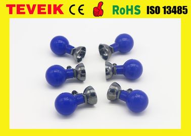 Multi-functional suction chest ecg electrode suction bulb with Nickel-plated