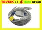Long Screw Schiller EKG Cable 10 lead ECG Cable and Leadwires for AT3,AT6,CS6,AT5, AT10,AT60