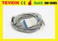 Fukuda KP-500 EKG Cable, KP-500D ECG Cable and Leadwires with Banana 4.0 IEC Standard
