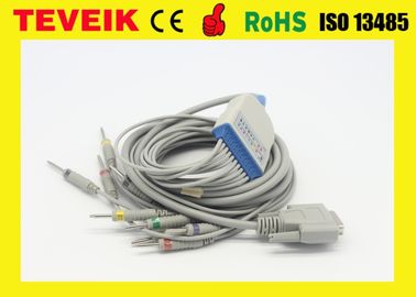 Direclty Supply Edan SE-3 SE-601A 10 lead EKG Cable with DIN 3.0 IEC Standard