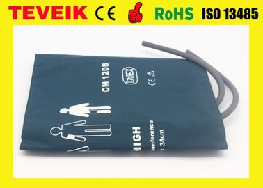 Adult double tube nylon material reusable blood pressure cuff,medical accessory NIBP cuff used for Patient monitor