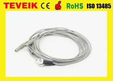 Neural Feedback  EEG cable DIN1.5 socke with Silver plated copper, medical eeg cable