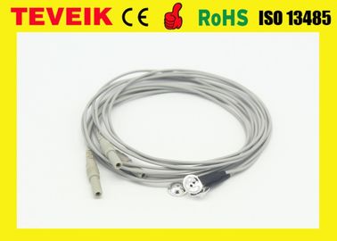 Neural Feedback  EEG cable DIN1.5 socke with Silver plated copper, medical eeg cable