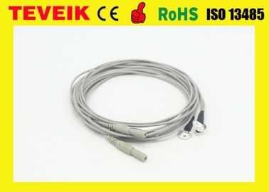 Neural Feedback  EEG cable DIN1.5 socke with Silver plated copper, medical eeg cable