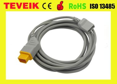 Nihon Kohden Blood Pressure IBP Adapter Cable,14pin to Merit adapter