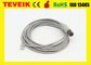 China OEM 21078A HP adult skin temperature probe, medical temperature probe cable for patient monitor