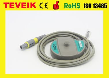 Medical Teveik Edan F3 /F9 TOCO Fetal Transducer Compatible For CADENCE II Fetal Monitor