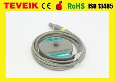 Medical Teveik Edan F3 /F9 TOCO Fetal Transducer Compatible For CADENCE II Fetal Monitor