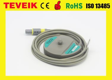 Medical Teveik Edan F3 /F9 TOCO Fetal Transducer Compatible For CADENCE II Fetal Monitor