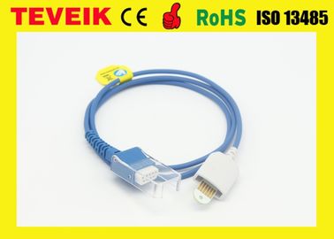 Ms spo2 sensor adapter cable, Ms 6pin to DB9 female Spo2 Extension Cable Compatible with LNCS sensor