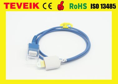 Ms spo2 sensor adapter cable, Ms 6pin to DB9 female Spo2 Extension Cable Compatible with LNCS sensor