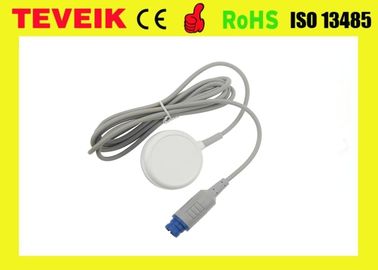 Teveik Original New Bistos BT-350 Round 6pin US Fetal Transducer Compatible With BT- 350 Fetal Monitor