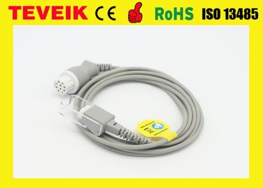 Datex-Ohmeda SpO2 Extension Cable compatible OXY-C3 adapter cable with round 10pin to DB9 female