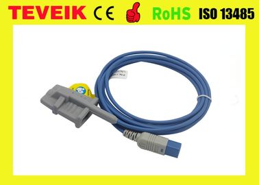 Reusable HP M1191BL/M1191AL adult silicone soft tip hp spo2 sensor
