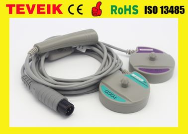 CE &amp; ISO approved Goldway Twins Fetal transducer For UT3000B, Round 7pin