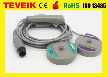 CE &amp; ISO approved Goldway Twins Fetal transducer For UT3000B, Round 7pin