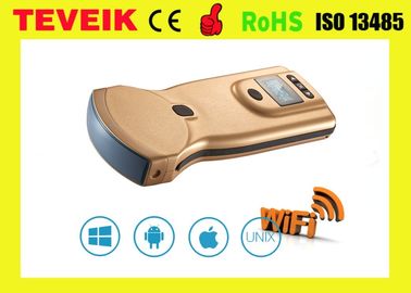 Color Doppler wifi ultrasound probe 3.5Mhz handheld wireless color ultrasound machine scanner for home &amp; hospital