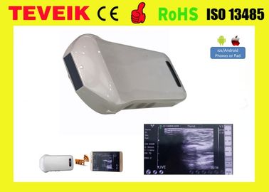 Portable mini 128 elements wireless ultrasound probe wireless linear probe best price wireless ultrasound machine