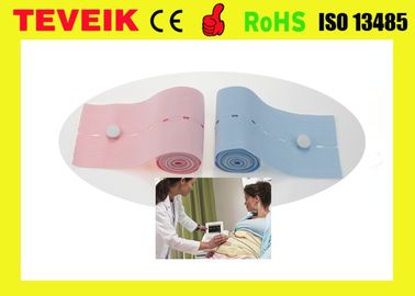 Disposable CTG belt, fetal monitor belt, elastic abdominal transducer belt