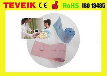 Disposable CTG belt, fetal monitor belt, elastic abdominal transducer belt