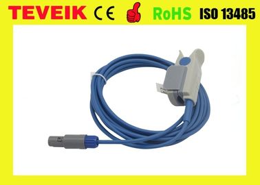 Factory Low Price Goldway Digital Pulse Spo2 Sensor Redel 5 Pin Double Location With Adult Finger Clip