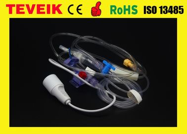 Compatible edward disposable blood pressure ibp transducer, IBP cable with Single channel kit