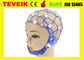 Separating Neurofeedback EEG Brain Cap Hat Silicone 20 Leads Without EEG Electrode
