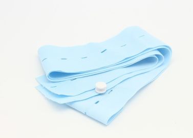 Blue CTG  Fetal Monitoring Belts Spandex 35% Polyester 65% FDA Certificated For Medical