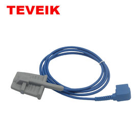 TEVEIK Factory Price Nonin Spo2 Sensor Reusable Adult Soft Tip SPO2 Probe 6pin