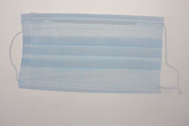 3 Ply Disposable Earloop Face Mask, Meltblown Non Woven Fabric 7.5cm*9.5cm