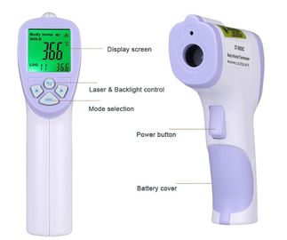 CE FDA ISO Clinic Forehead Thermometer Non Contact Infrared Thermometer for Baby