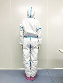 Factory Price Medical Grade Non Woven SMS Isolation Protective Clothing Coverall