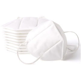 Facial Masks KN95 Disposable Face Mask Non Valve 5 Layer White Color GB2626-2006 Approved