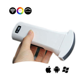 Color Convex Wireless Ultrasound Probe 192 Element Ipad Iphone Android Portable