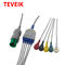 Spacelabs 5 Leads AHA Round 17 Pin Ecg Electrode Cable