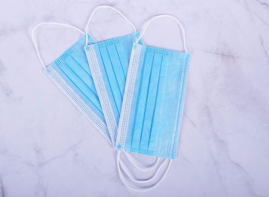 Face Mask 5ply GB2626-2006 Non Woven Fabrics 3 Ply Earloop Face Mask