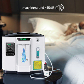 7L/Min 90% Concentration Oxygen Breathing Machine with remote control