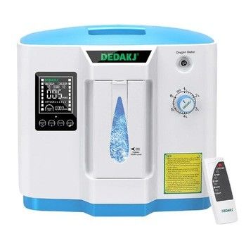 DedaKj Oxygen Concentrator Portable 1-7 L Adjustable Purity 93%