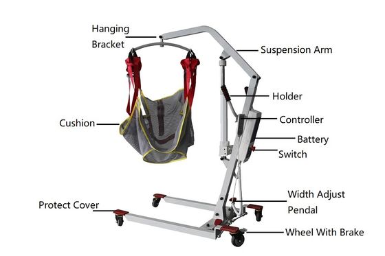 Medical Physiotherapy Decive Electric disability people Lifter Patient  Hoists With Sling