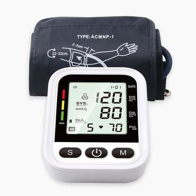 CE ISO13485 Digital Blood Pressure Machine 35cm Wrist Circle BP Cuff Monitor