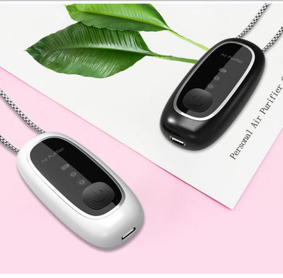 50mA 700mAh Wearable Air Purifier Necklace 1W Negative Ion Air Purifier