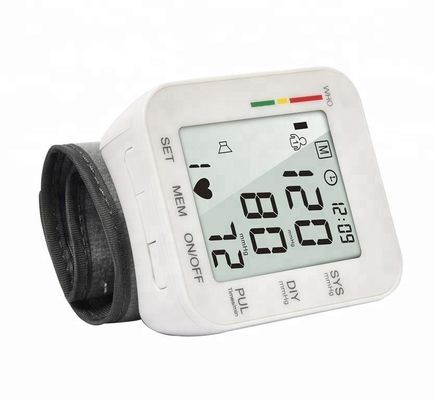 6V Hospital Arm Rechargeable BP Sphygmomanometer 60S Wrist Blood Pressure Machine