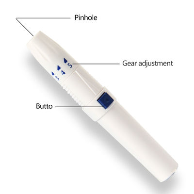 HCT Blood Glucose Tester AAA Battery For Safe Aseptic Blood Testing