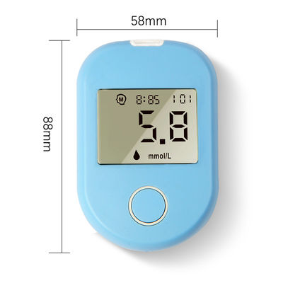 HCT Blood Glucose Tester AAA Battery For Safe Aseptic Blood Testing